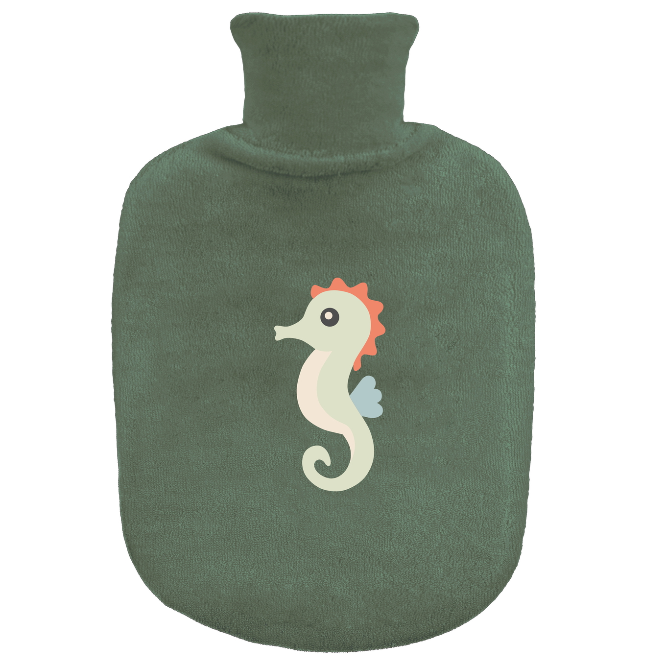 Gummibettflasche mit Frotteeüberzug Ocean Vibes