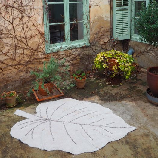 Teppich Monstera Natural, S 2