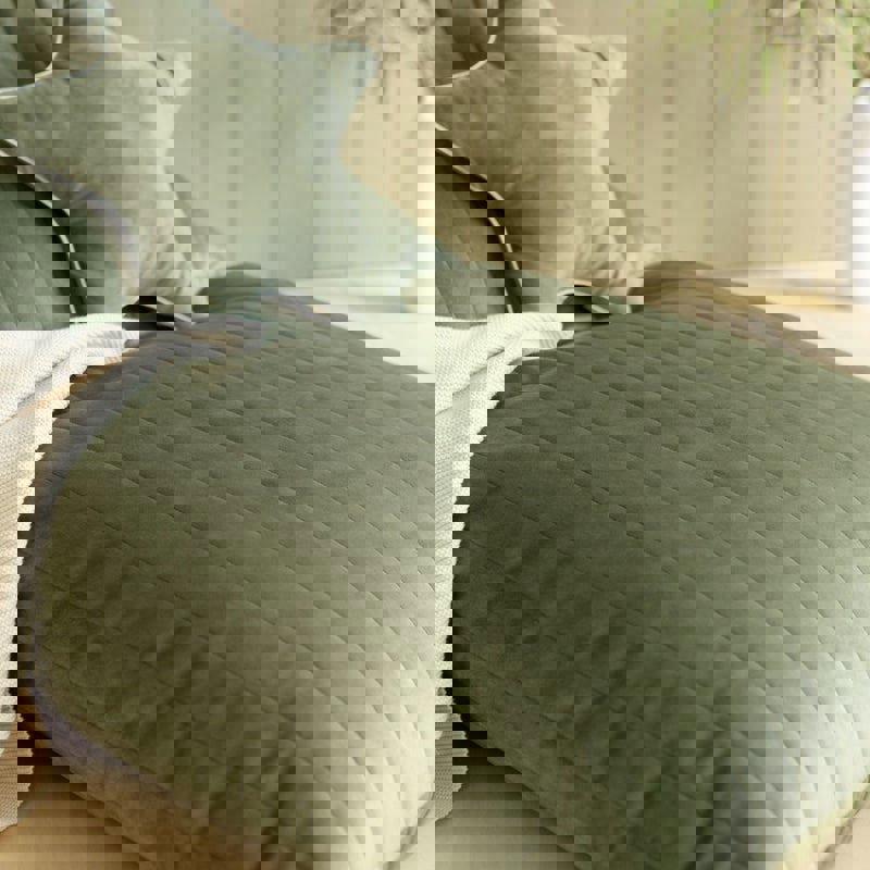 Sitzsack Essaouira Velvet Olive Grün 5