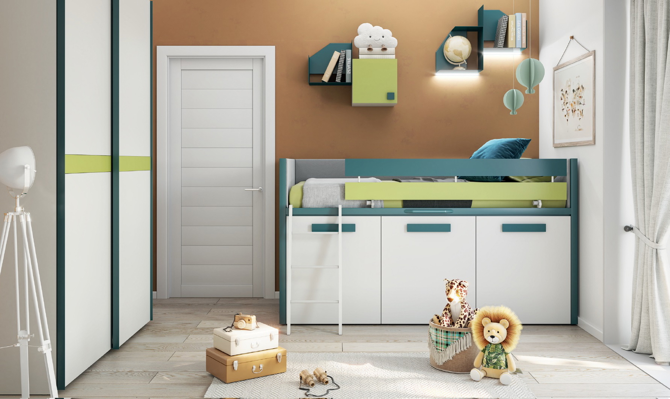 Kinderzimmer Bloom Youth Set 3