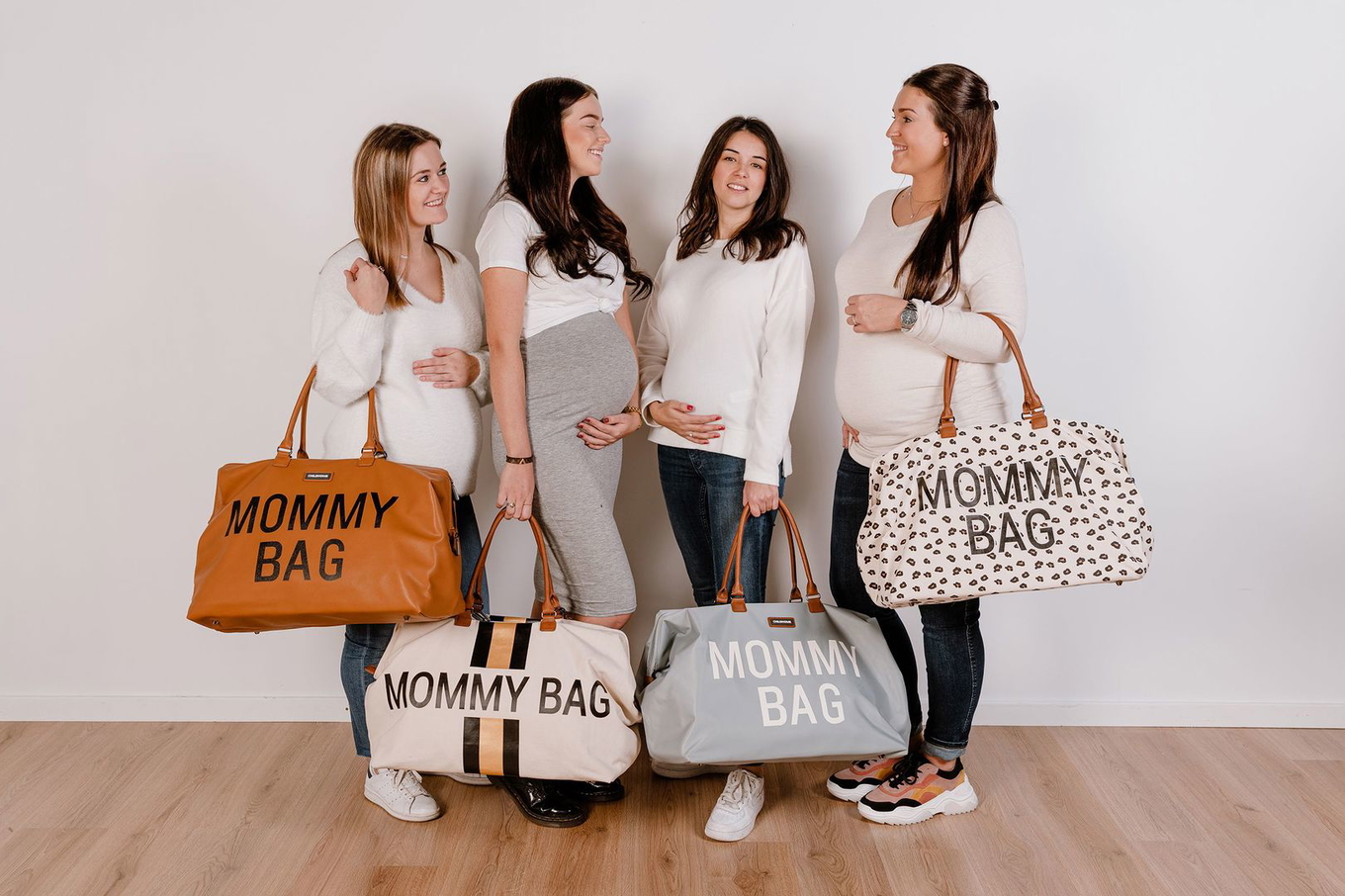 Mommy Bag Lederlook Braun 10
