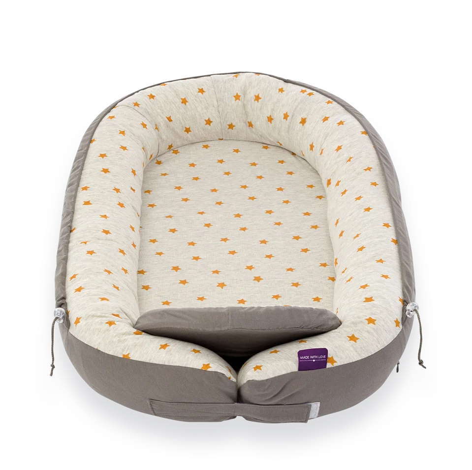 Babynest Premium Sternentraum Gelb 3