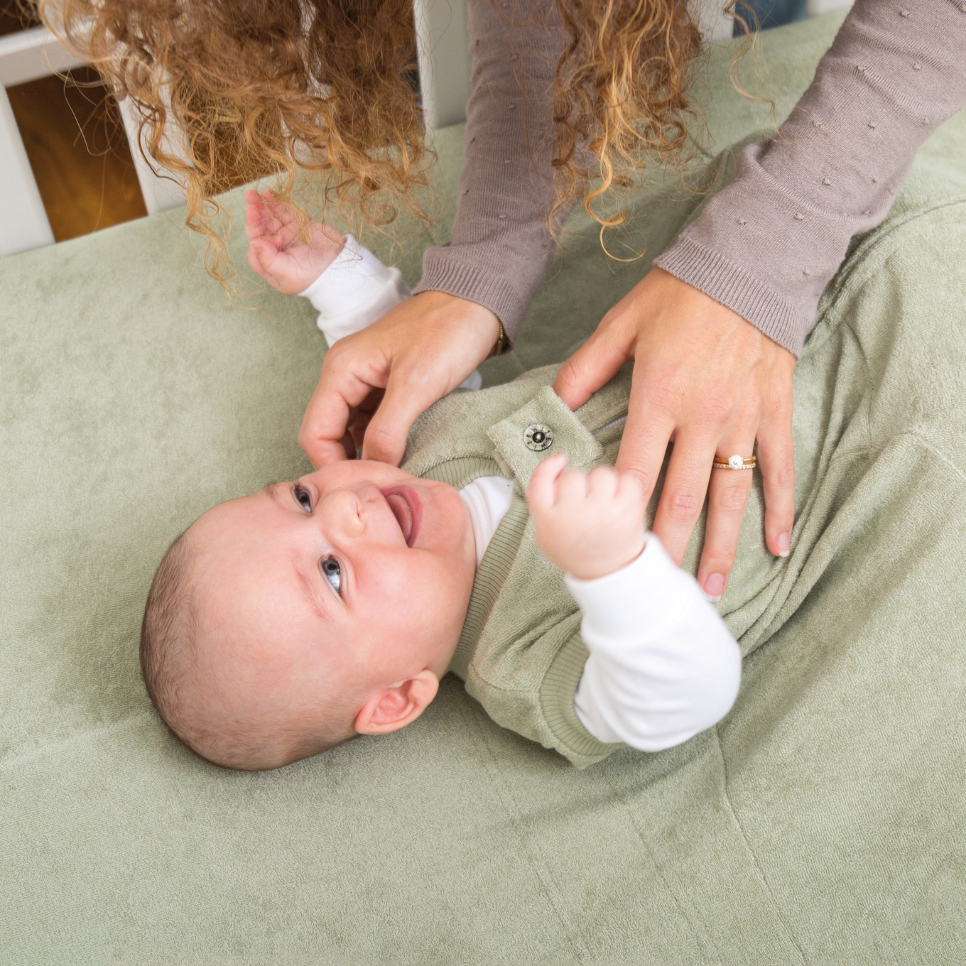 ZEWI-Decke Khaki 60 x 120 cm 4