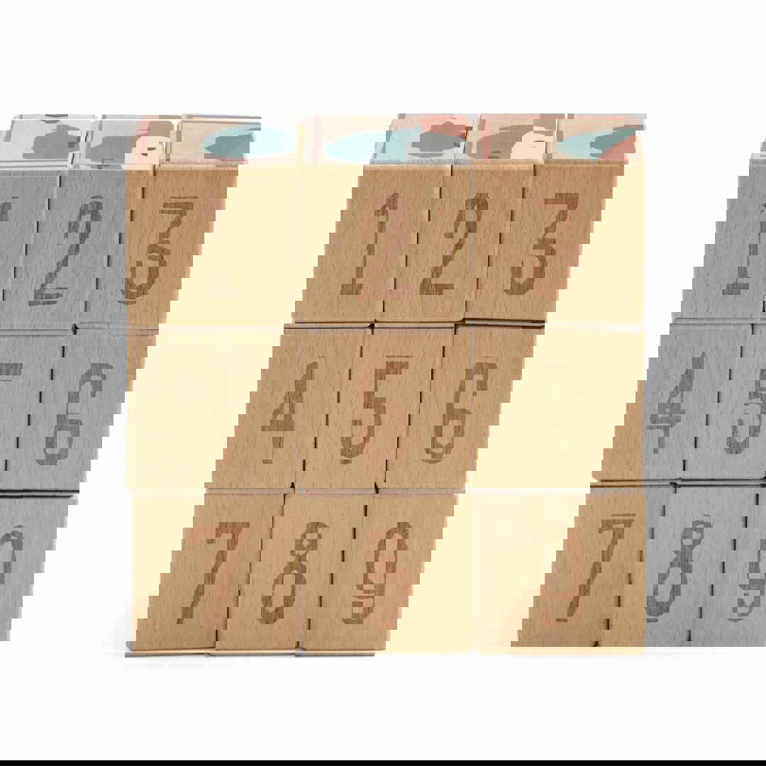 Würfel-Puzzle Woodland 6