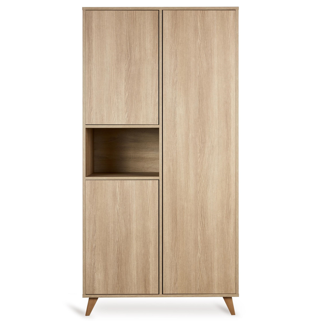 Kleiderschrank Loft Honey Ash, 2-türig 1