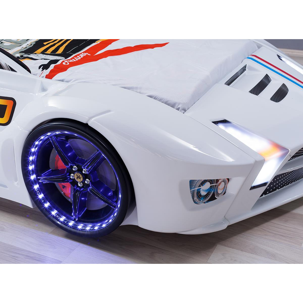 Autobett Turbo Weiss 3