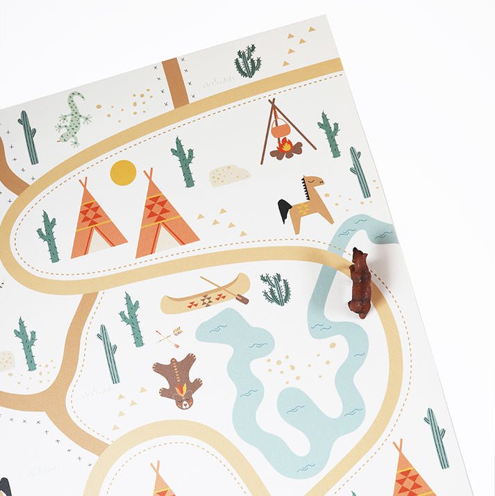 Spielteppich Super Western 7