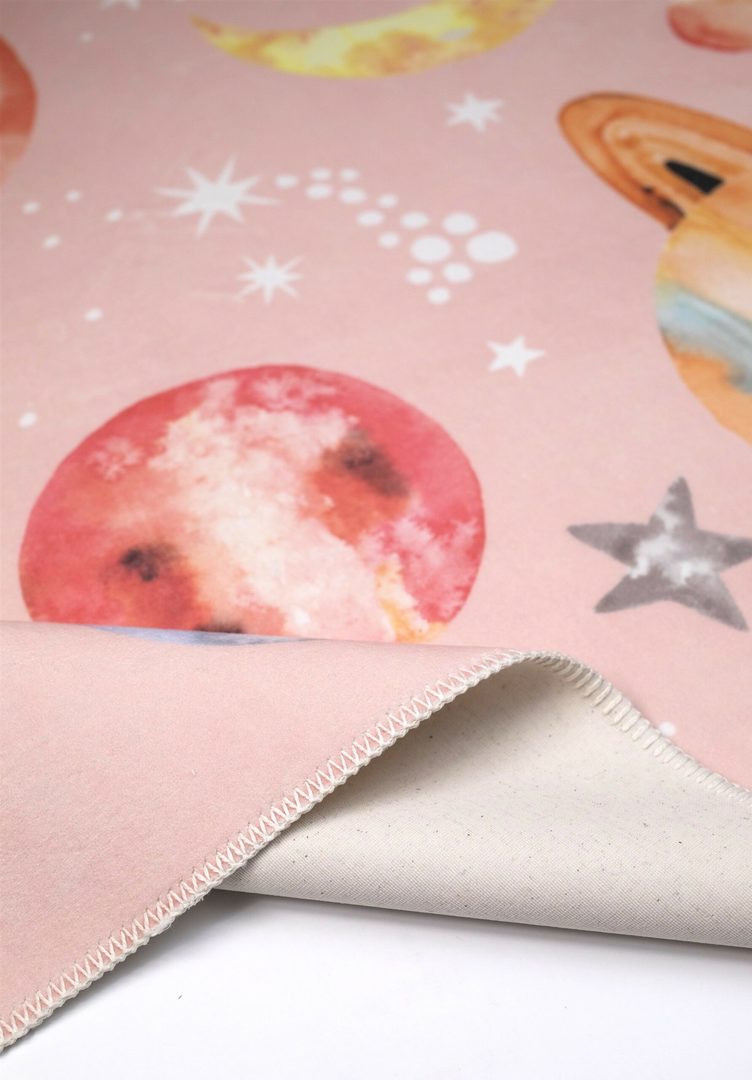 Teppich Give Me Some Space Pink 3