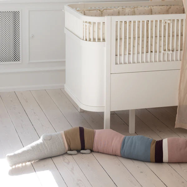 Bettschlange Sleepy Croc Birchbark Rose #2