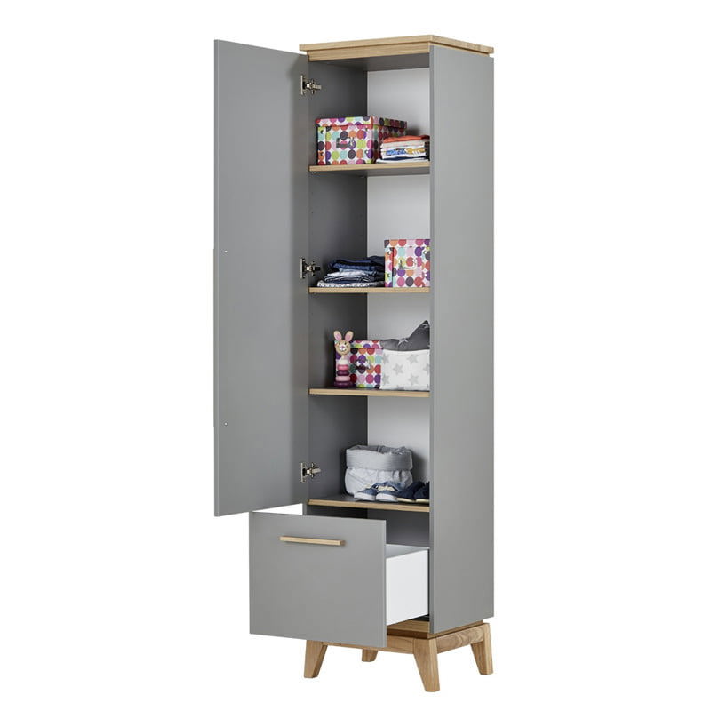 Hochregal Sten mit Tür links 5