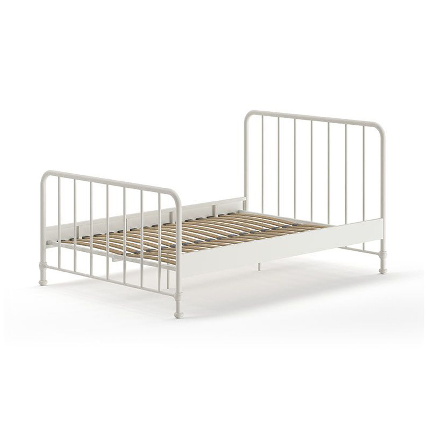 Metallbett Bronxx 140 Weiss 1