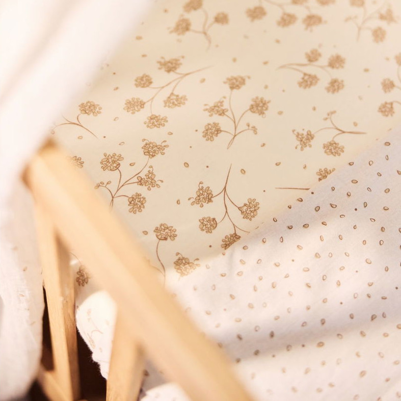 Fixleintuch Jersey Leafy Dreams 60 x 120 cm #2