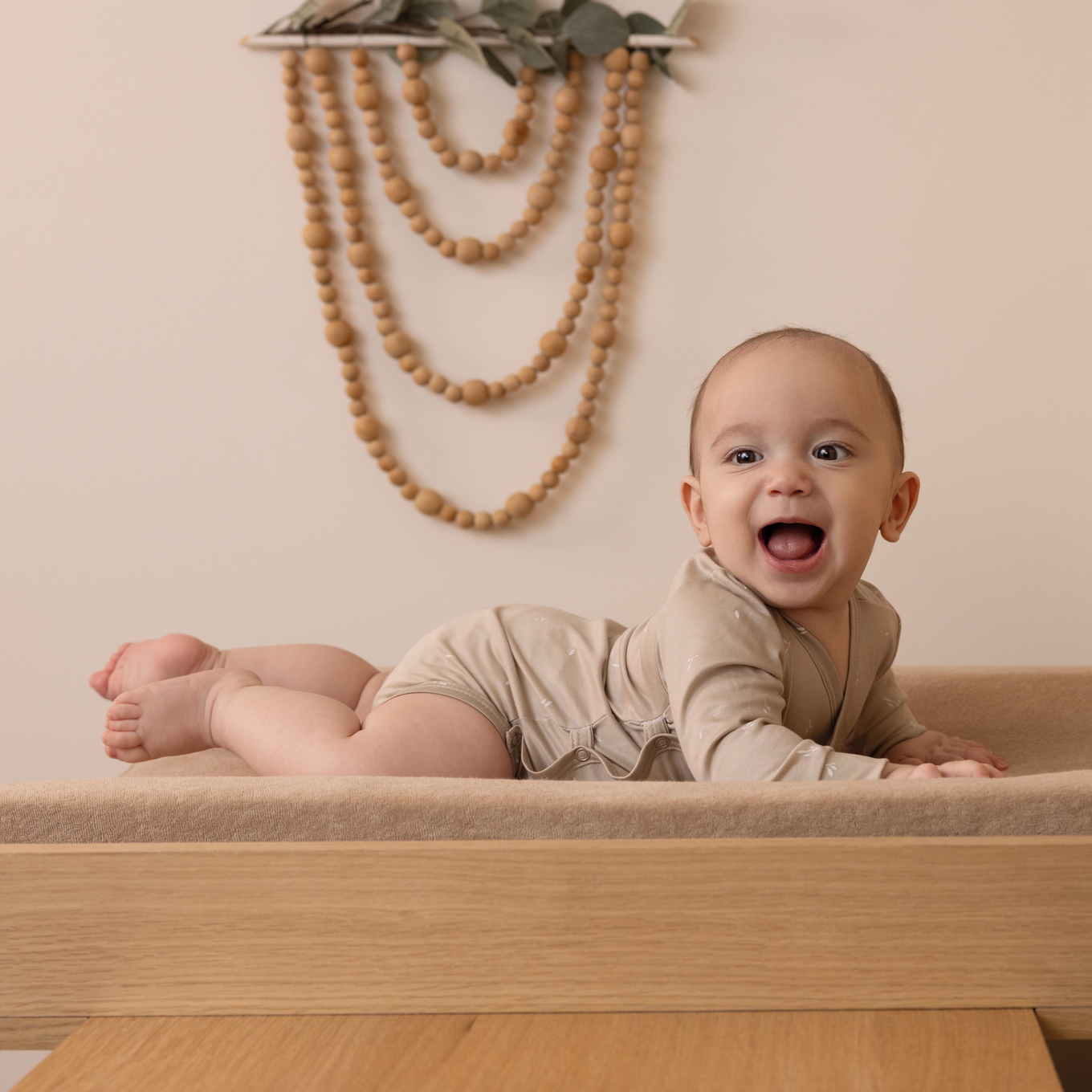 Wickelkissenbezug Stretch bestickt Steppe 3