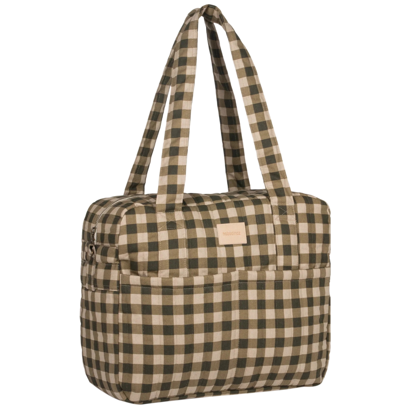 Wickeltasche Hyde Park Green Checks 4