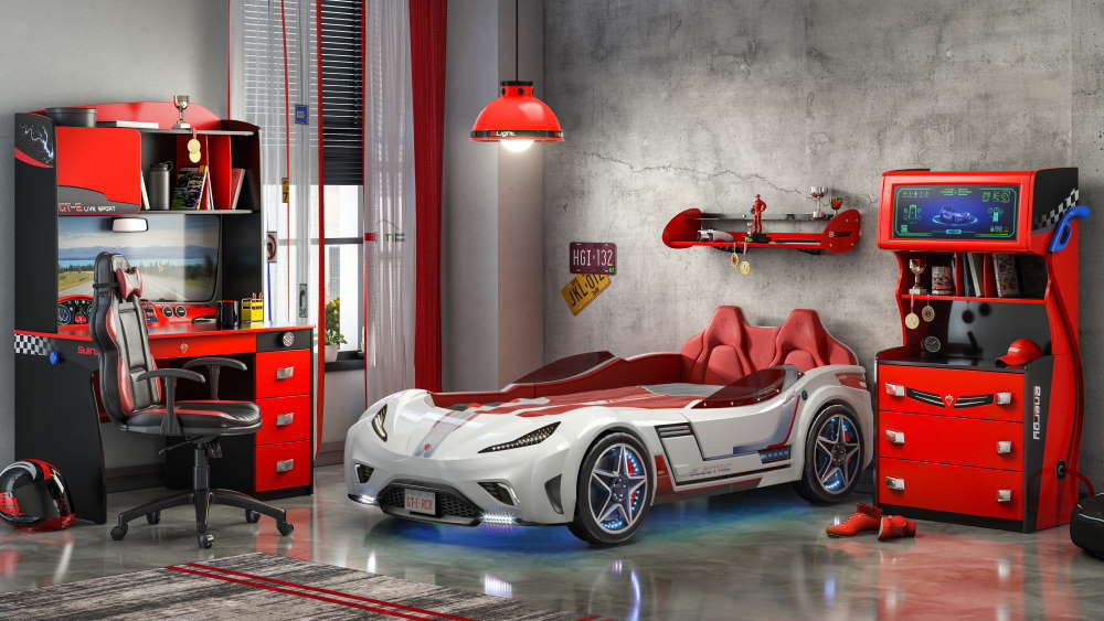 Autobett GTE Weiss 5