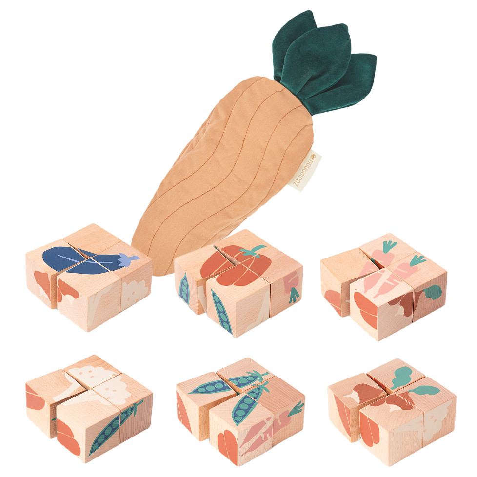 Holzpuzzle Veggies 1
