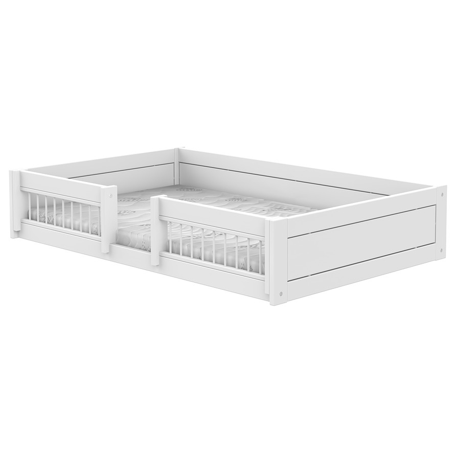 Bett Lifetime Montessori mit Sicherung 120 x 200 cm