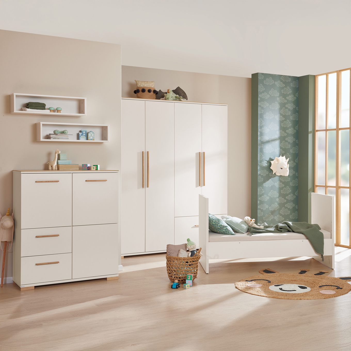 Umbauseiten für Babybett Enie 3