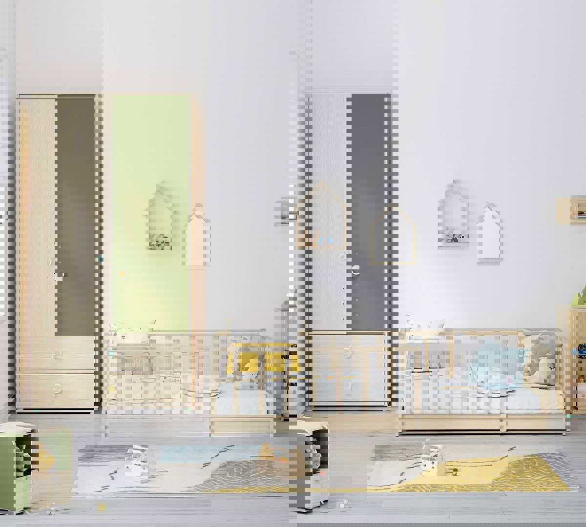 Bett Montes 90x190cm Natur 4