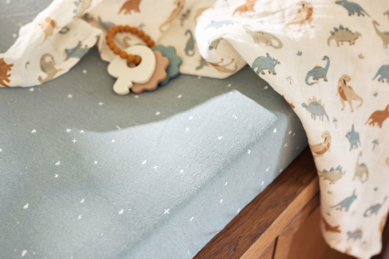 Wickelkissenbezug Twinkling Sea Green 6