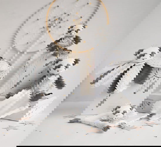 Schmusetuch Traumfänger Panda 7