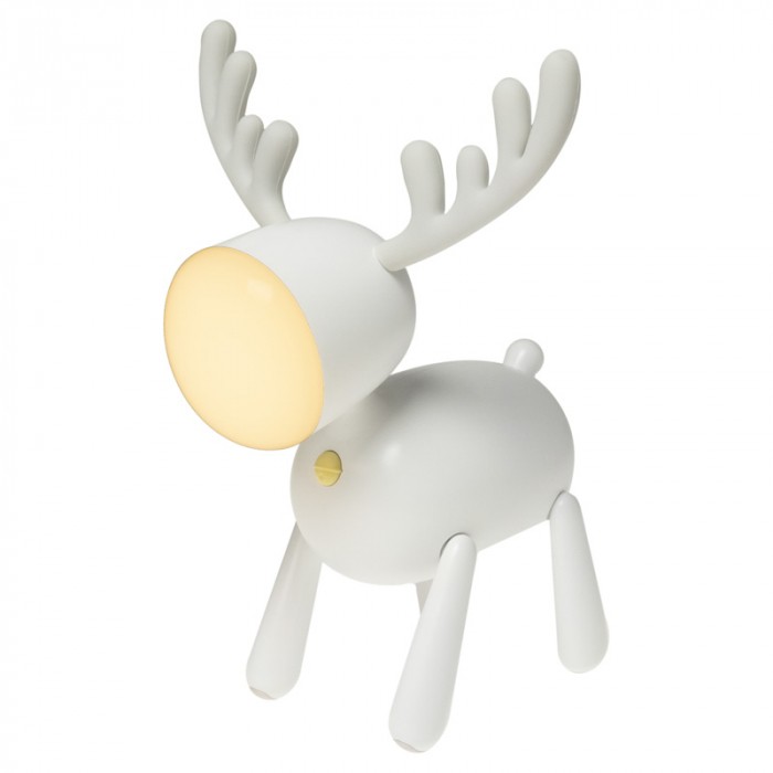 Lampe Hirsch Weiss