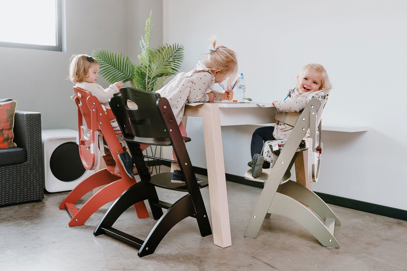 Hochstuhl Lambda 3 Grau 12