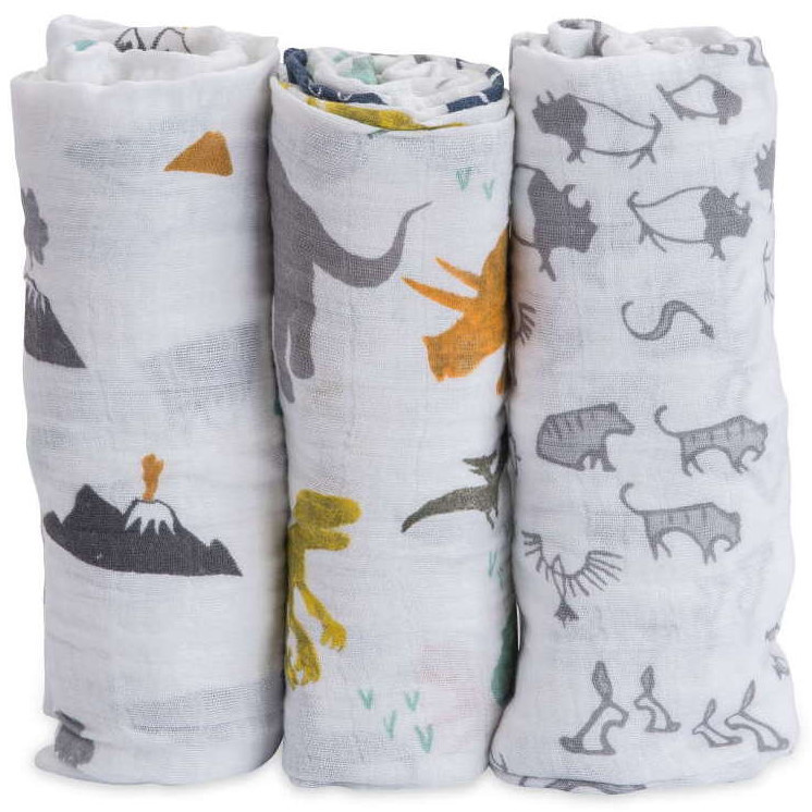 Pucktücher Dino Friends 3er-Set 1