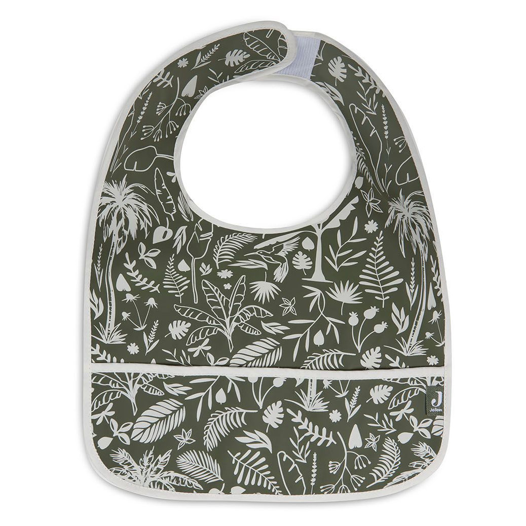 Lätzchen Botanical Leaf Green 2er Pack 3