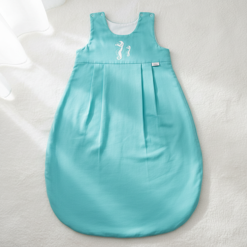 Schlafsack Tencel Türkis, 86/92 3