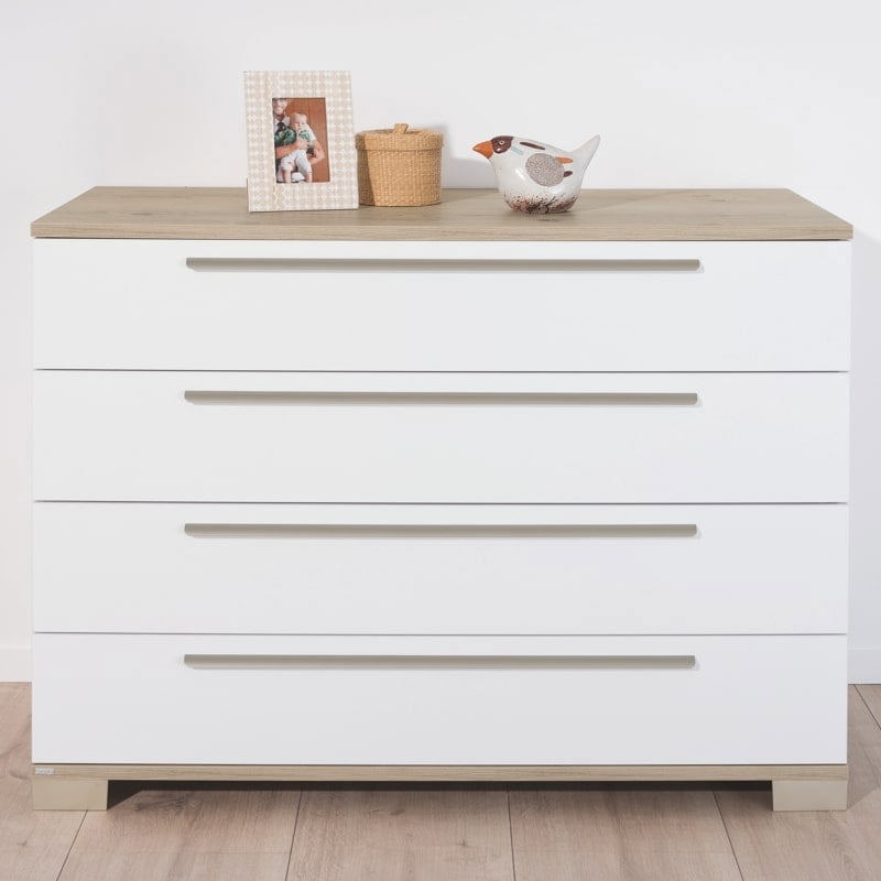 Kommode Carlo Front Weiss 2