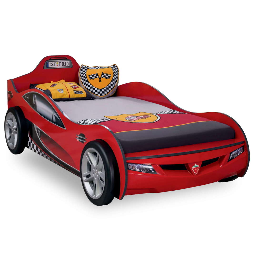 Autobett Coupe Rot