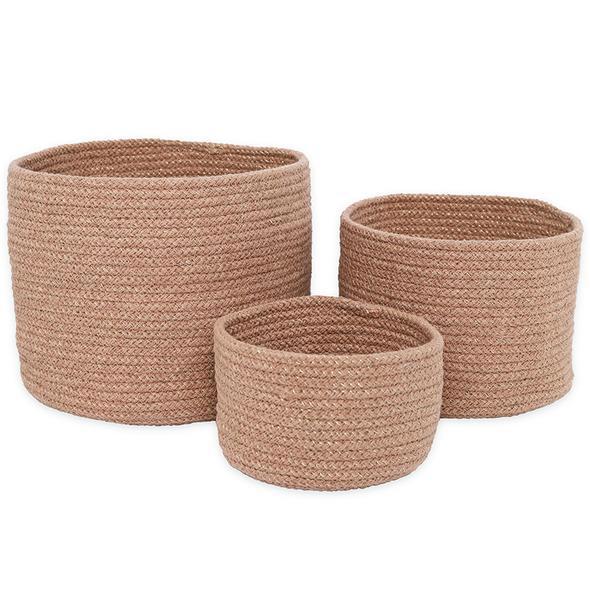 Aufbewahrungskorb Ilse Rosa 3er Set 1