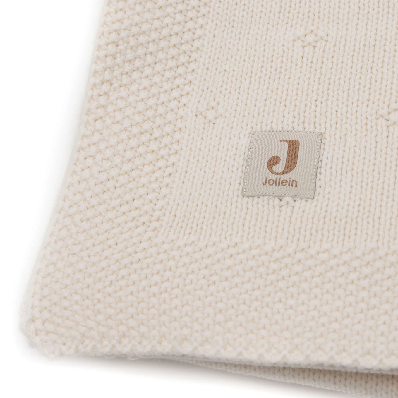 Babydecke Cosy Knit Ivory 9