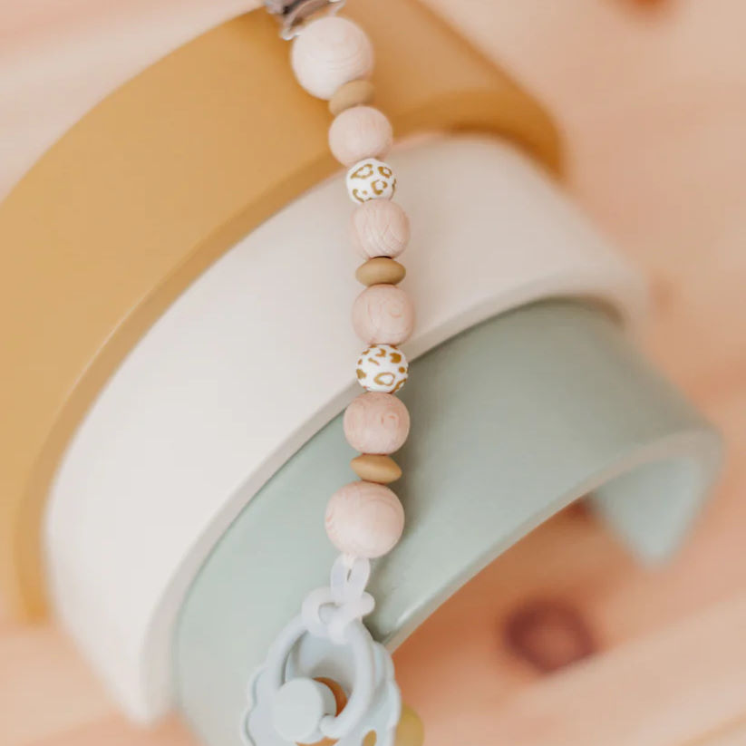 Schnullerkette Dark Sand 2