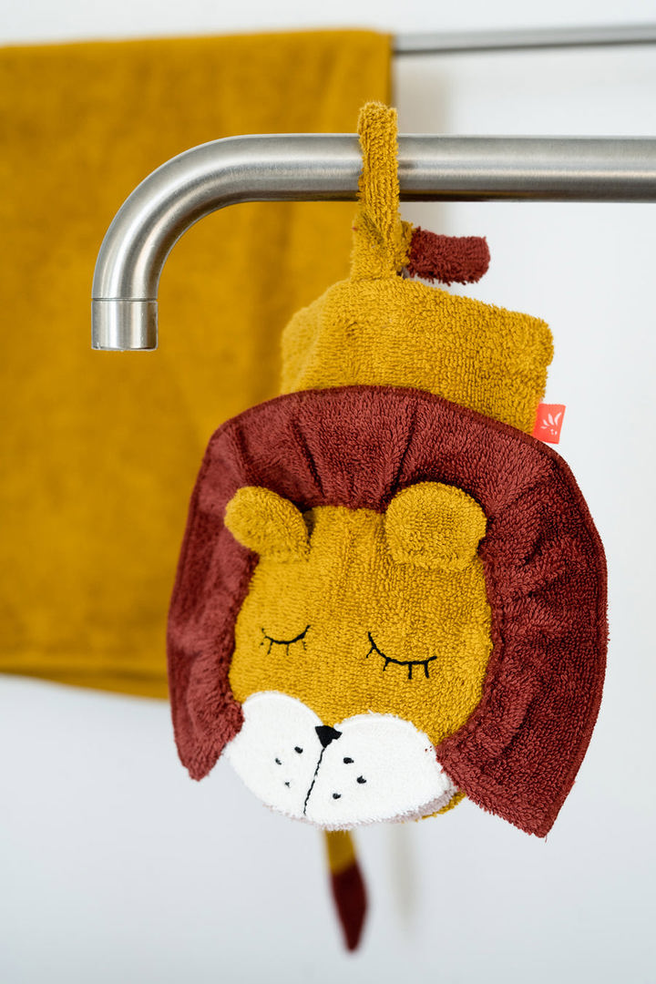 Waschlappen Löwe 3