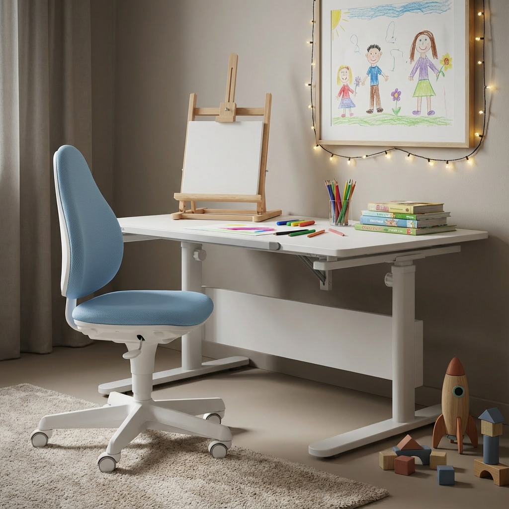 Bürostuhl Jooki Hellblau 6