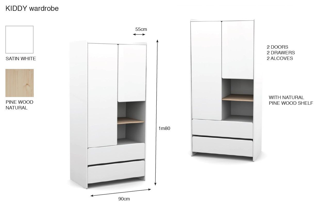 Babyzimmer Kiddy 4-teilig Set 13