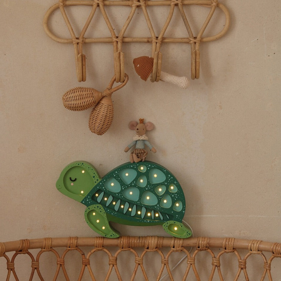 Nachtlampe Schildkröte Ocean Green 3