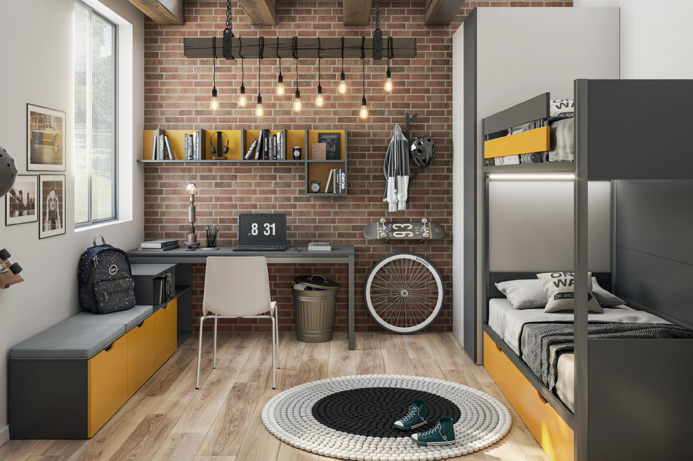 Kinderzimmer Bloom Street Set 7