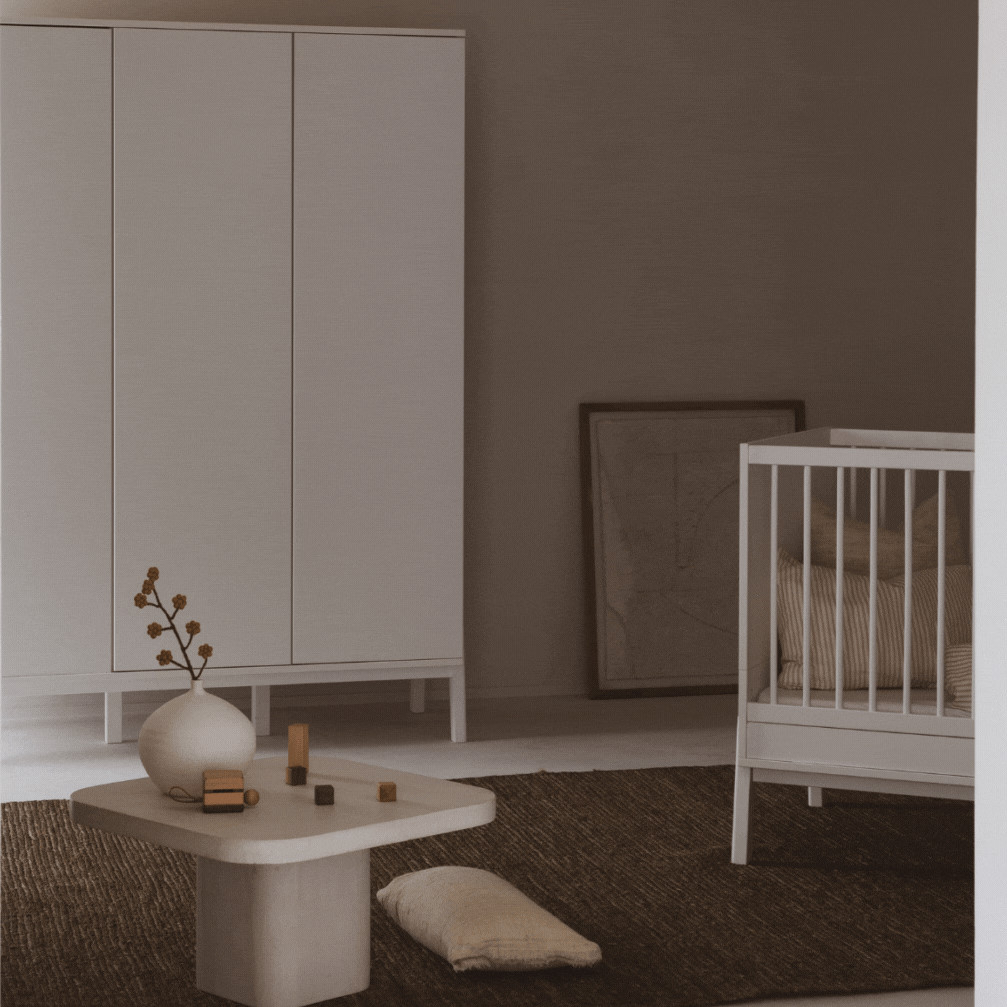 Kleiderschrank Ashi 3-türig, Cream 2