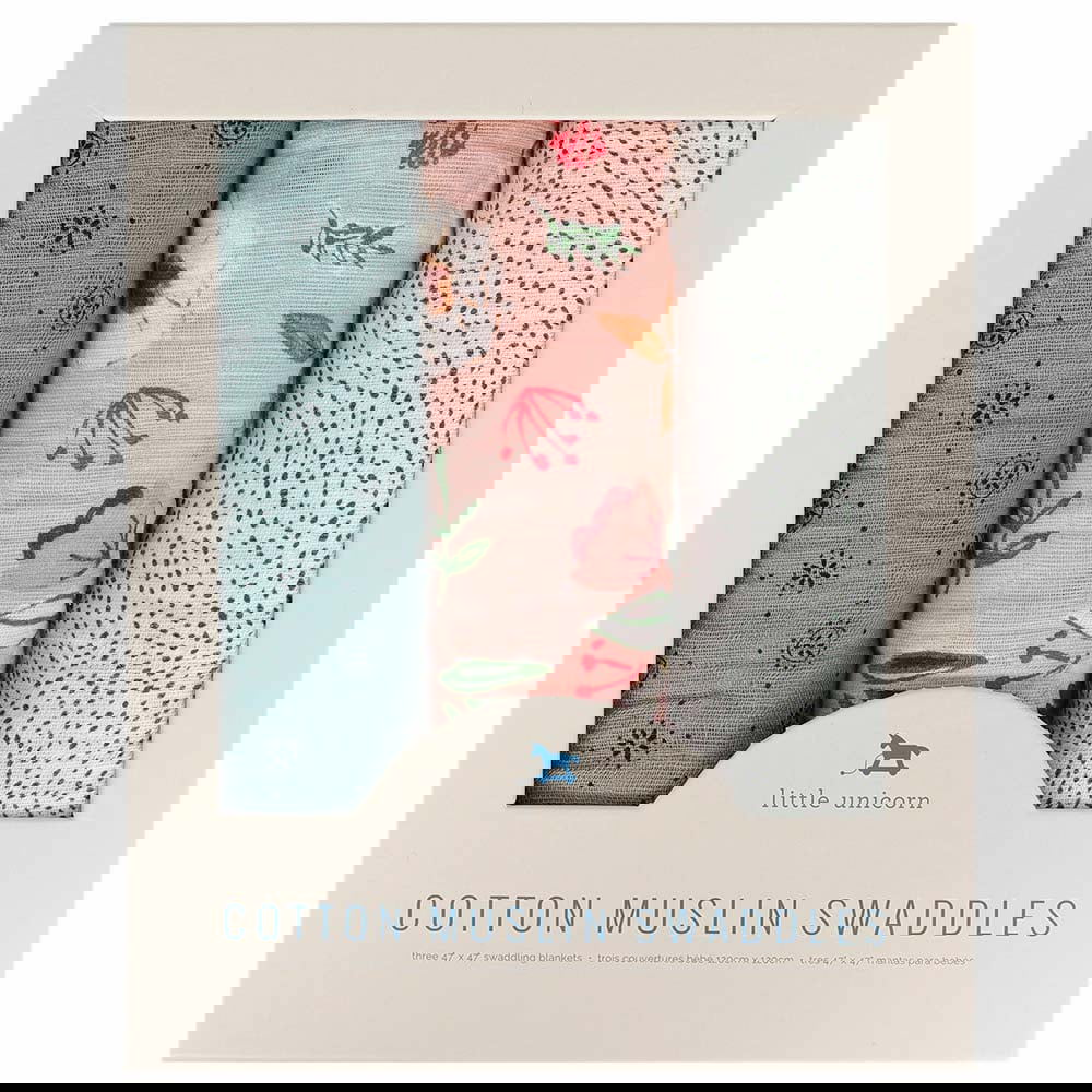 Pucktücher Vintage Floral 3er-Set 12