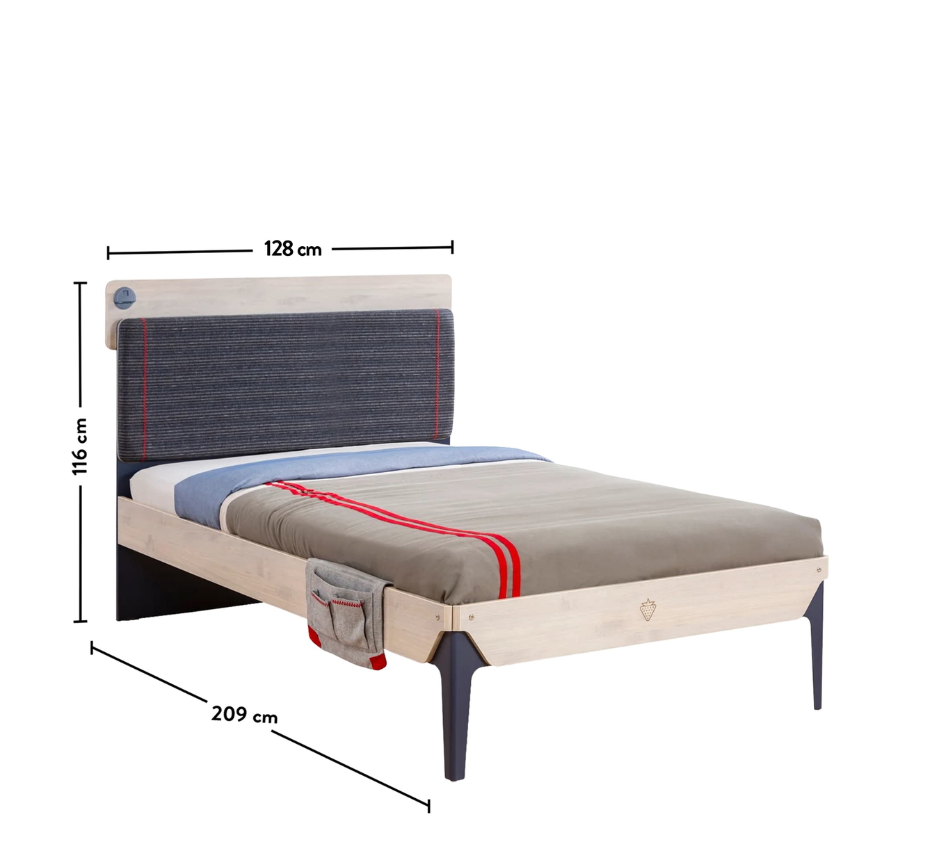 Bett Trio Line, 120 x 200 cm 5