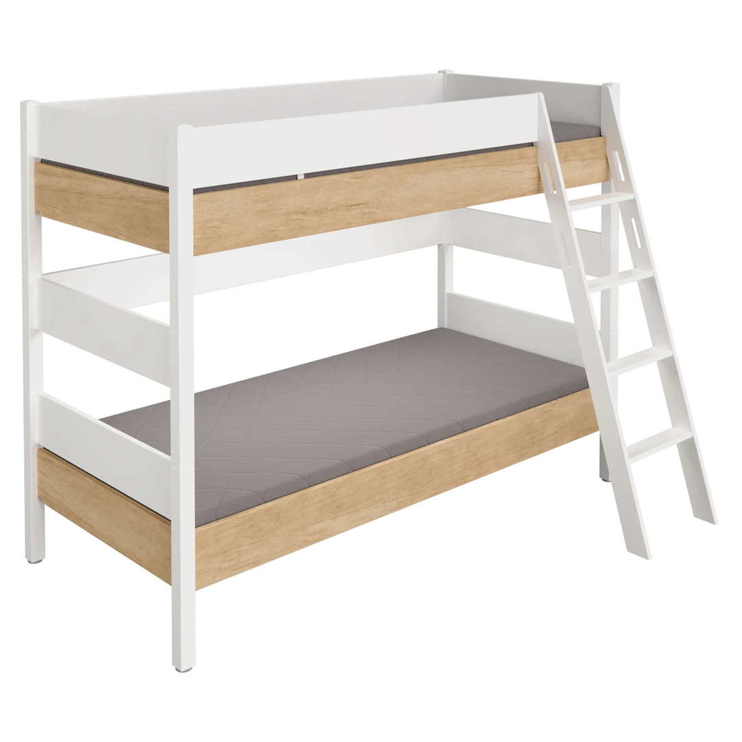 Etagenbett Kira Nebraska mit Schrägleiter, 90 x 200 cm
