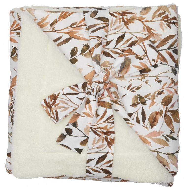 Babydecke Luxe Caramel Forest 1