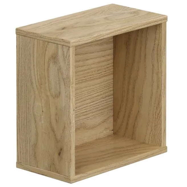 Wandregal Quadratisch Eiche 1