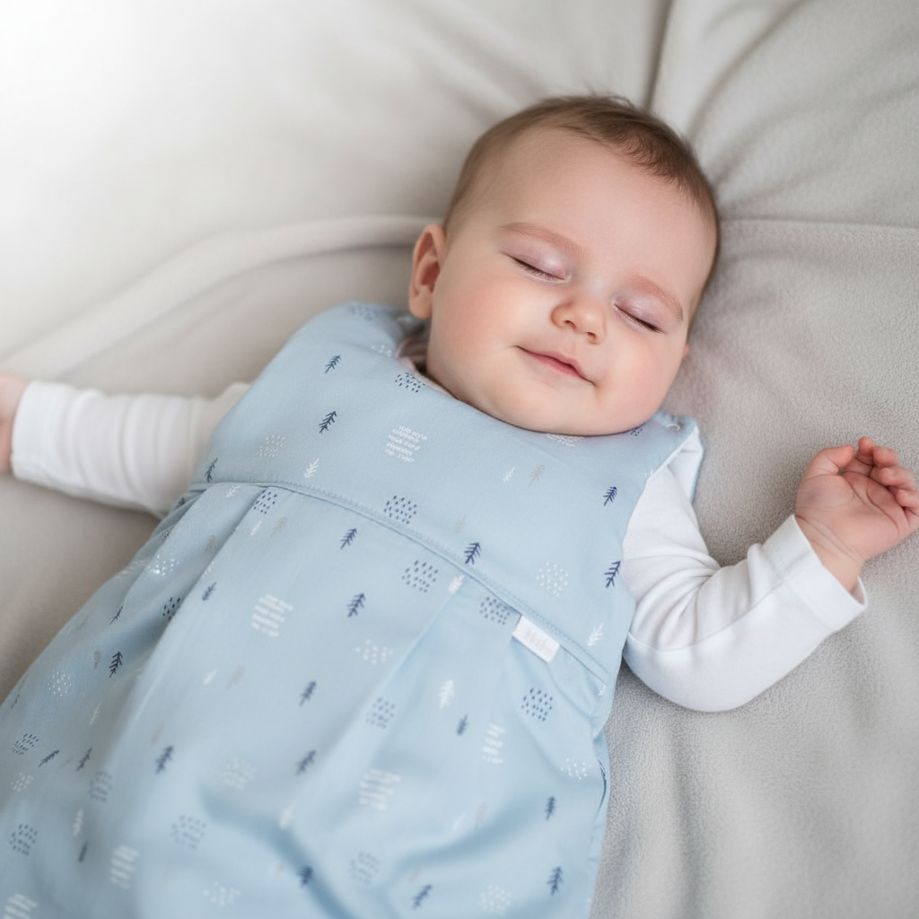 Schlafsack Satin Indigo Woods, 74/80 4