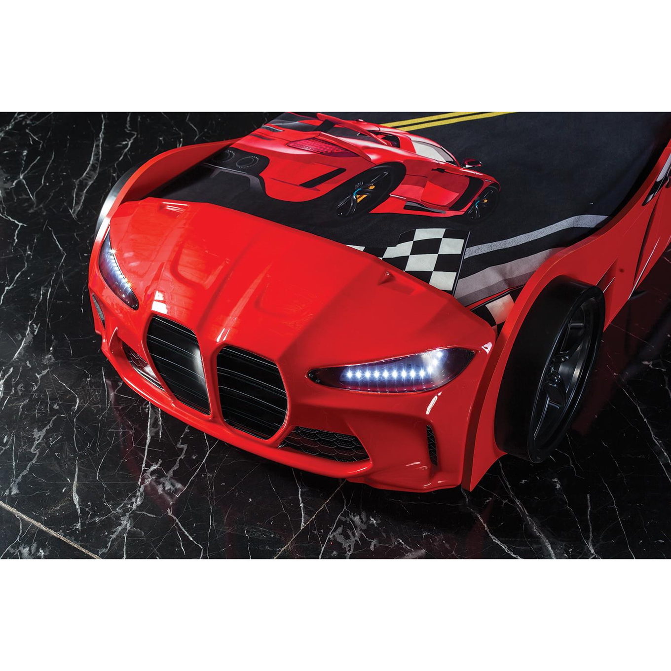 Autobett GT Racer Rot 7