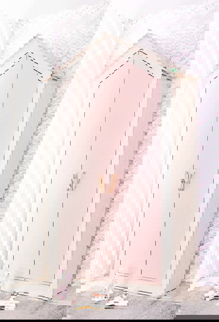 Kleiderschrank My House Pink, 2-türig 3