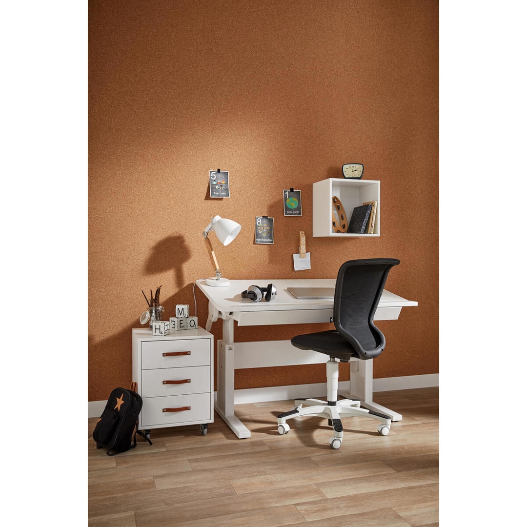 Schreibtisch Höhenverstellbar mit neigbare Tischplatte Weiss 5
